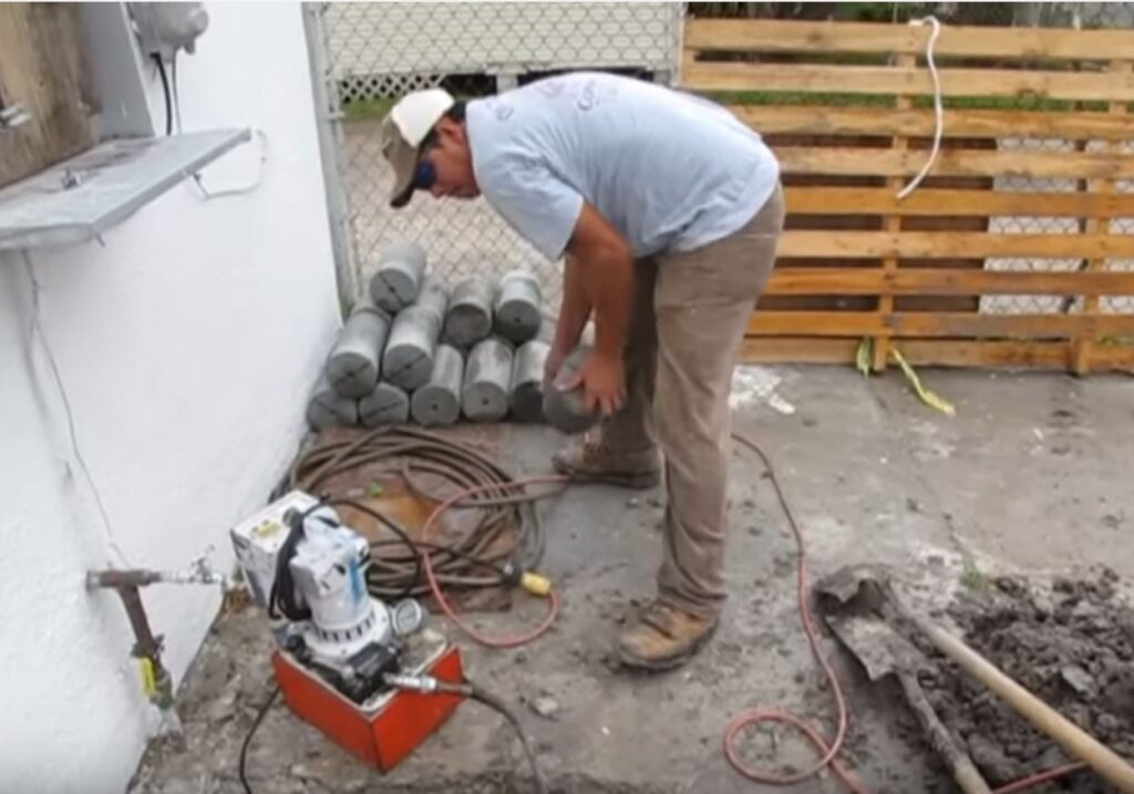 Slab Pier Installation in Thomasville, GA
